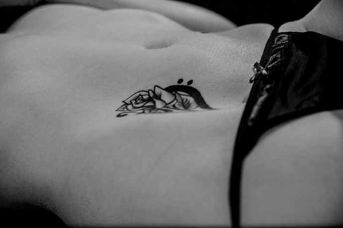 tattoo bikini line