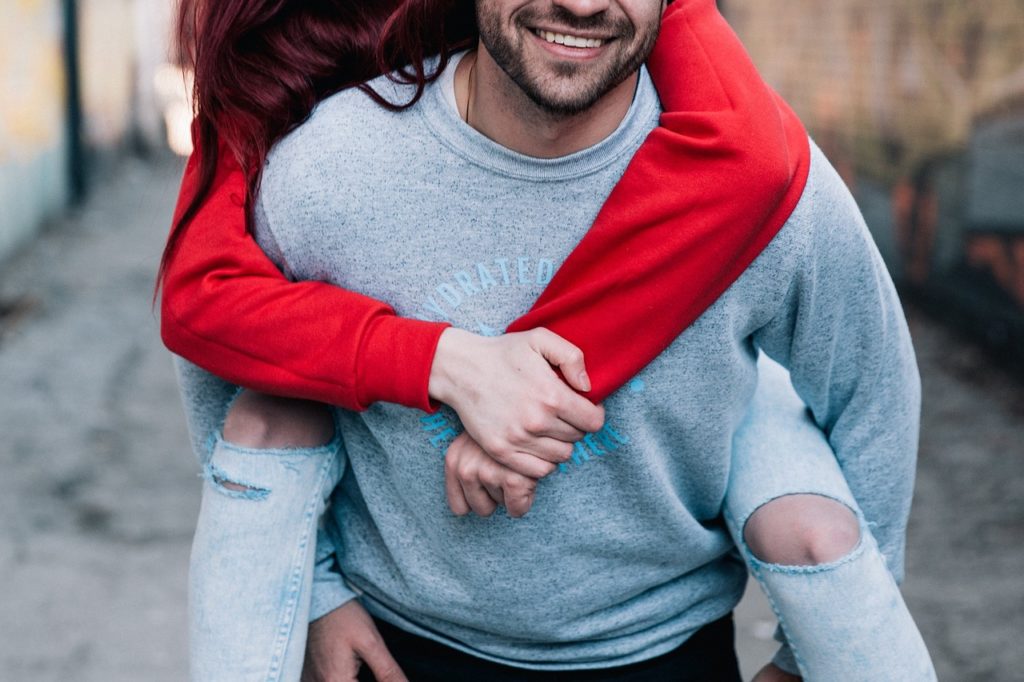 smiling man